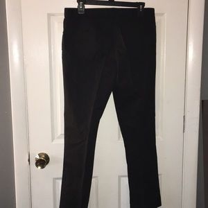The Row Black Cotton Pants